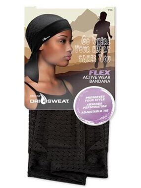 Mesh Headband Sweat Bandana Adjustable Cooling Head Wrap Workout Sports Band